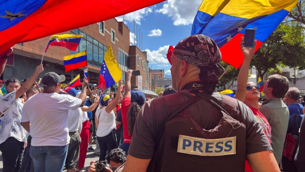 Reporteros Sin Fronteras rechaza "política sistemática de represión" contra la prensa en Venezuela