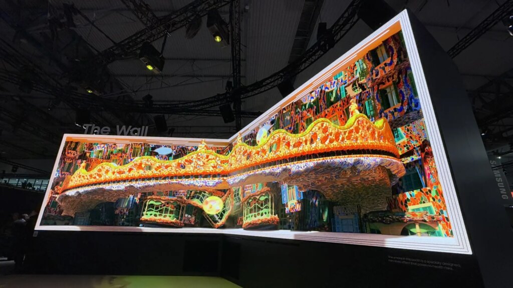 Samsung deslumbra en ISE con pantallas gigantes, LED transparentes y e-paper a color