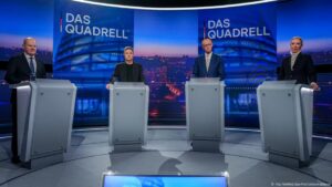 Scholz y Merz cruzan críticas por inmigración en debate – DW – 16/02/2025