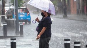 Se esperan lluvias dispersas en varias zonas del país este lunes