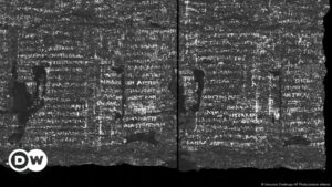 Texto romano calcinado se lee por primera vez en 2.000 años – DW – 06/02/2025