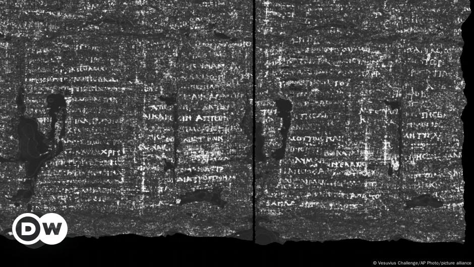 Texto romano calcinado se lee por primera vez en 2.000 años – DW – 06/02/2025