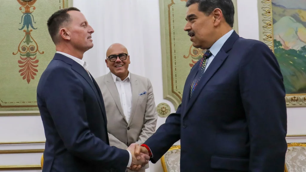 Maduro y Grenell eviandod e Trump