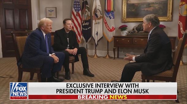 Trump y Musk prometen reducir el aparato burocrático del Gobierno en su primera entrevista conjunta