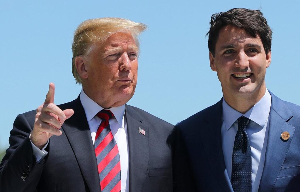 Trump y Trudeau hablan sobre fentanilo y la guerra en Ucrania en una llamada telefónica - AlbertoNews
