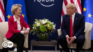UE dice que "reaccionará con firmeza" a aranceles de Trump – DW – 14/02/2025