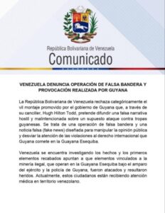 Venezuela rechaza acusaciones del gobierno de Guyana | Diario El Luchador