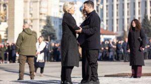 Von Der Leyen avanza un desembolso de 3.500 millones de euros para Ucrania "en marzo"