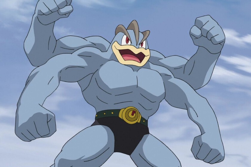 lo que tienen Machoke y Machamp en la entrepierna no son unos calzoncillos