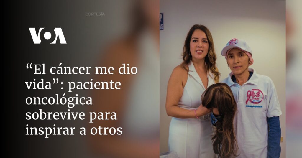 paciente oncológica sobrevive para inspirar a otros