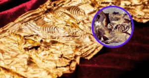 un agricultor desentierra por accidente un cinturón de oro de 2.500 años