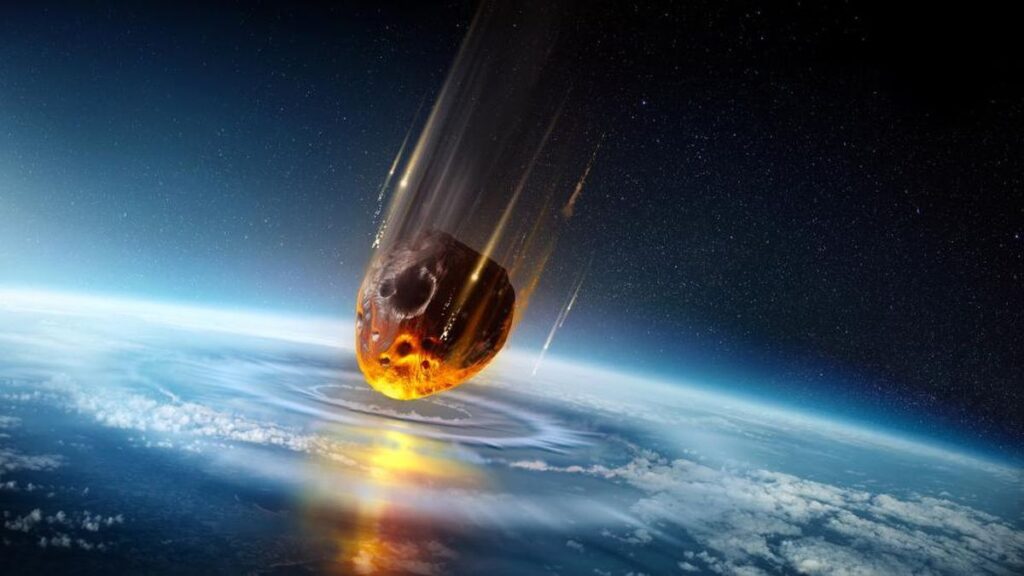 un asteroide amenaza con impactar en la Tierra