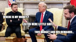"¿Dónde está mi dinero?": La Red se mofa del fracaso de Zelenski en su reunión con Trump