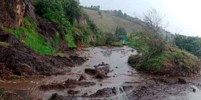 Alerta por las lluvias en Nariño