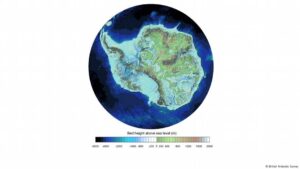 Así se vería un mapa de la Antártida sin hielo – DW – 21/03/2025