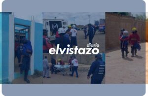 Bomberos, Protección Civil y Cruz Roja El Tigre rescataron a una adulta y tres menores de edad de un enjambre de abejas en Simón Bolívar 2
