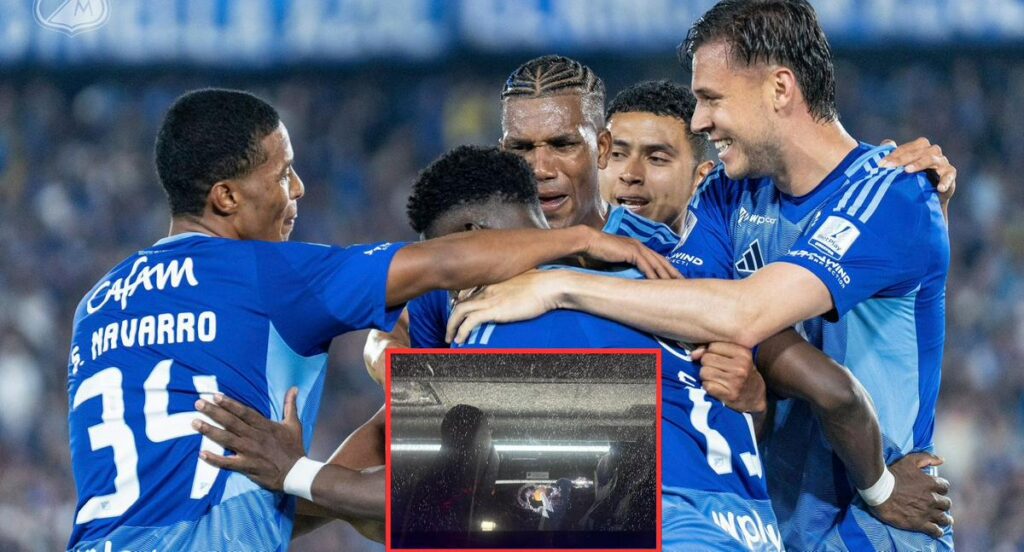 Bus de Millonarios fue atacado por los hinchas de Santa Fe en Bogotá