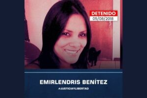 Claman por salud de Emirlendris Benítez, presa política en el INOF