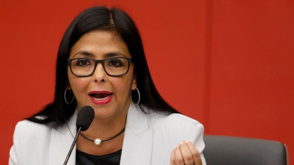 Delcy Rodríguez ataca a Rubio y Machado por fin de licencia a Chevron