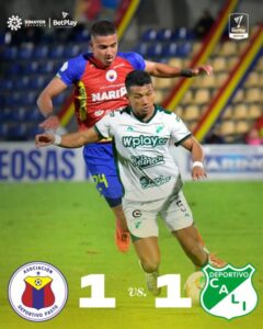 Deportivo Pasto y Cali dividen honores en la jornada 11.