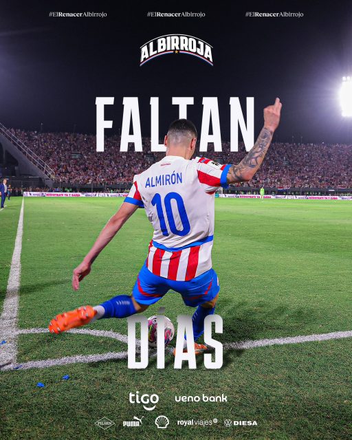 Esta será el Paraguay que enfrentará a Colombia