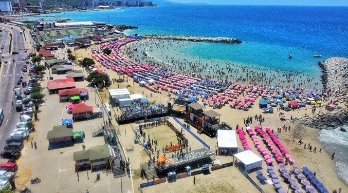 Estiman que más de un millón de turistas visitarán La Guaira