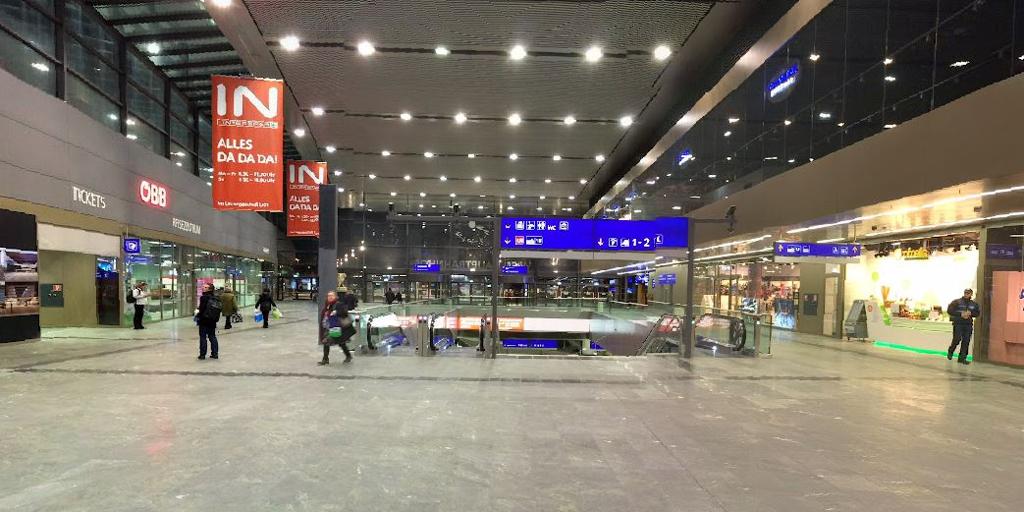 Evacuan la estación central de Viena por una «amenaza» no especificada