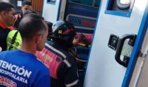 Explosión de bombona deja un herido en Los Teques