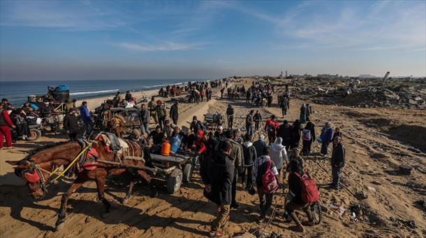 Israel aprueba crear una agencia para gestionar la "salida voluntaria" de la población palestina de Gaza