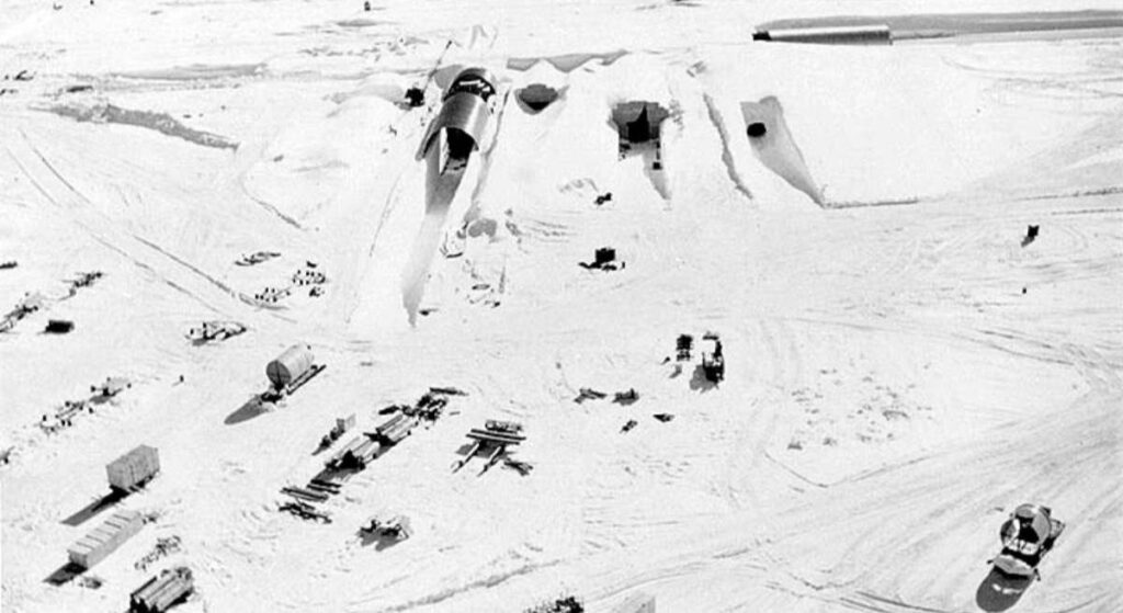 La NASA encuentra una base militar abandonada bajo el hielo del Polo Norte