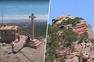 Las montañas de Aragón están plagadas de cruces cristianas. Ahora hay una batalla por derribarlas o mantenerlas