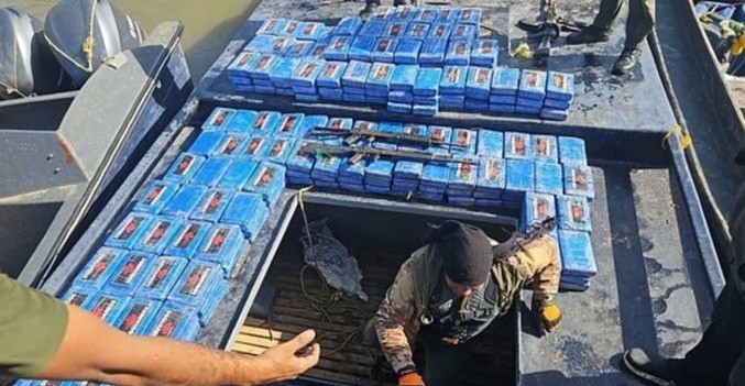 Localizan 300 panelas de cocaína en el sector La Cañonera