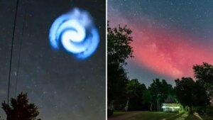 Los cohetes de Elon Musk están creando espirales y otros fenómenos extraños en el cielo, ¿son peligrosos?