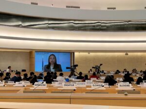 Machado y González piden al Consejo de Derechos Humanos de la ONU firmeza contra Maduro