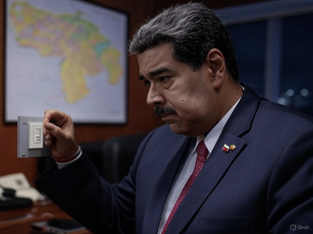 racionaiento eléctrico Maduro venezuela