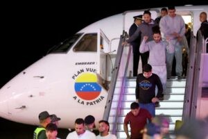 Deportados desde EEUU a Venezuela