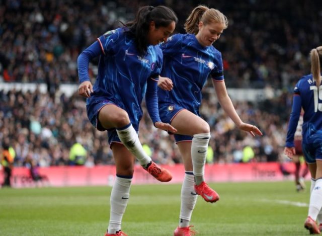 Mayra Ramírez; la artífice del título del Chelsea en la Copa - Foto: Tomada de @ChelseaFCW