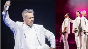 Miguel Bosé regresó a los escenarios tras varios años sin presentarse en vivo