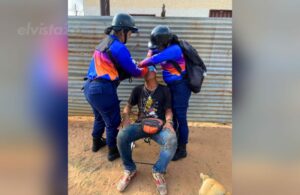Motorizado de 29 años lesionado al derrapar su moto Empire en el sector Simón Bolívar
