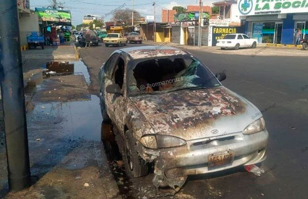 Mujer resultó herida tras explosión de transformador