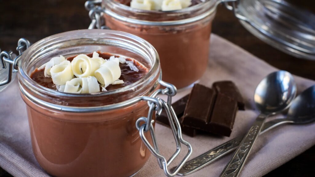 Panna cotta de chocolate extra sin nata, una receta deliciosa y saludable