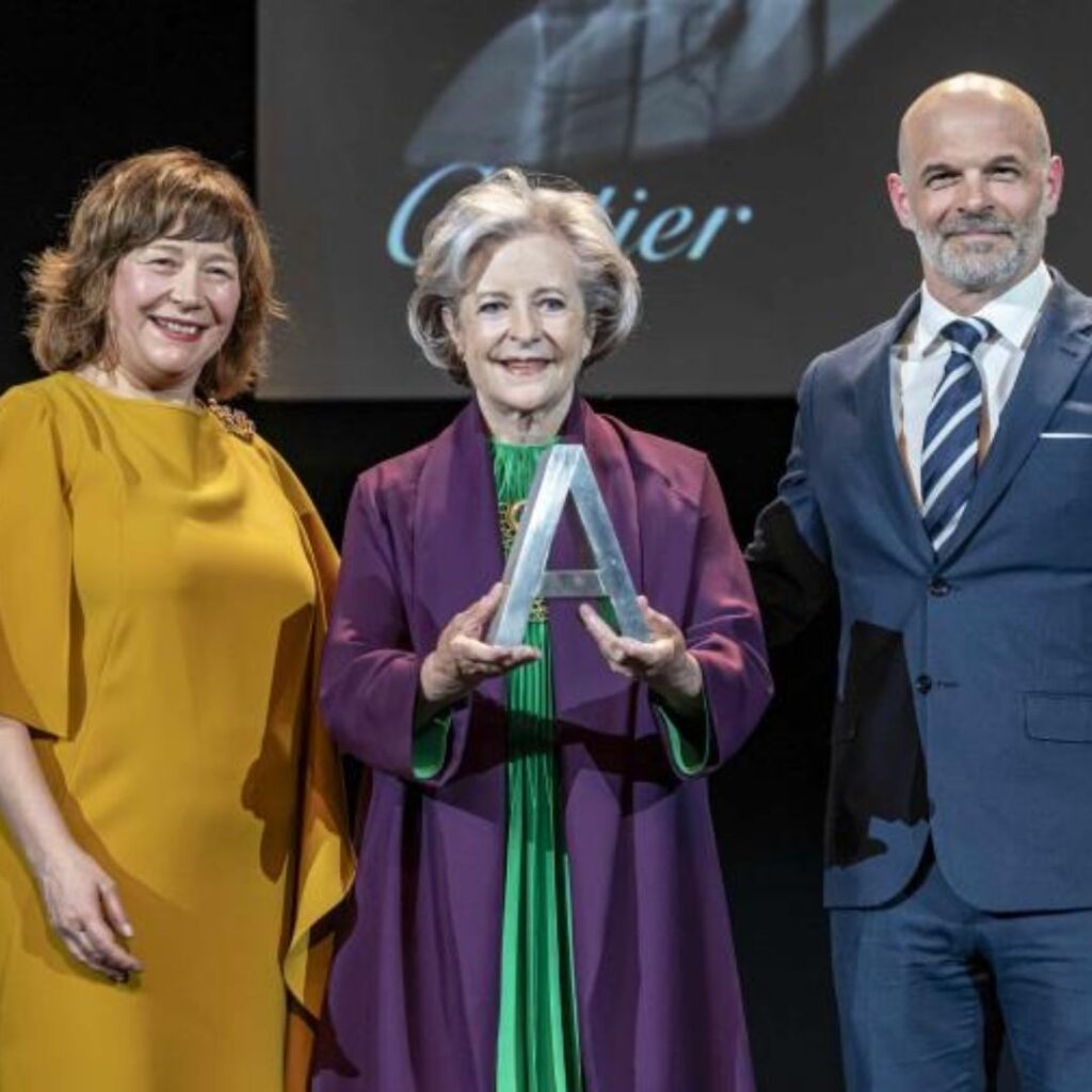 Patricia Phelps de Cisneros recibe Premio "A" Honorífico de la Fundación ARCO