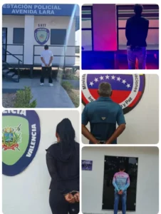 Polivalencia capturó a una mujer y cinco hombre solicitados