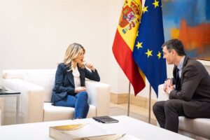 Sánchez traslada a Díaz que quiere llegar al 2% de gasto en defensa lo antes posible sin merma del gasto social