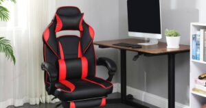 Songmics también se interesa por el mundo gaming liquidando esta económica silla con la que hacerse un hueco