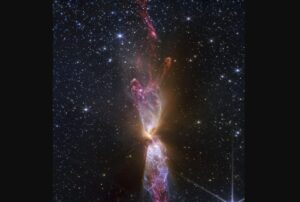 El telescopio espacial James Webb de la NASA ha proporcionado la imagen más clara hasta ahora del icónico sistema multiplanetario HR 8799 Foto Archivo