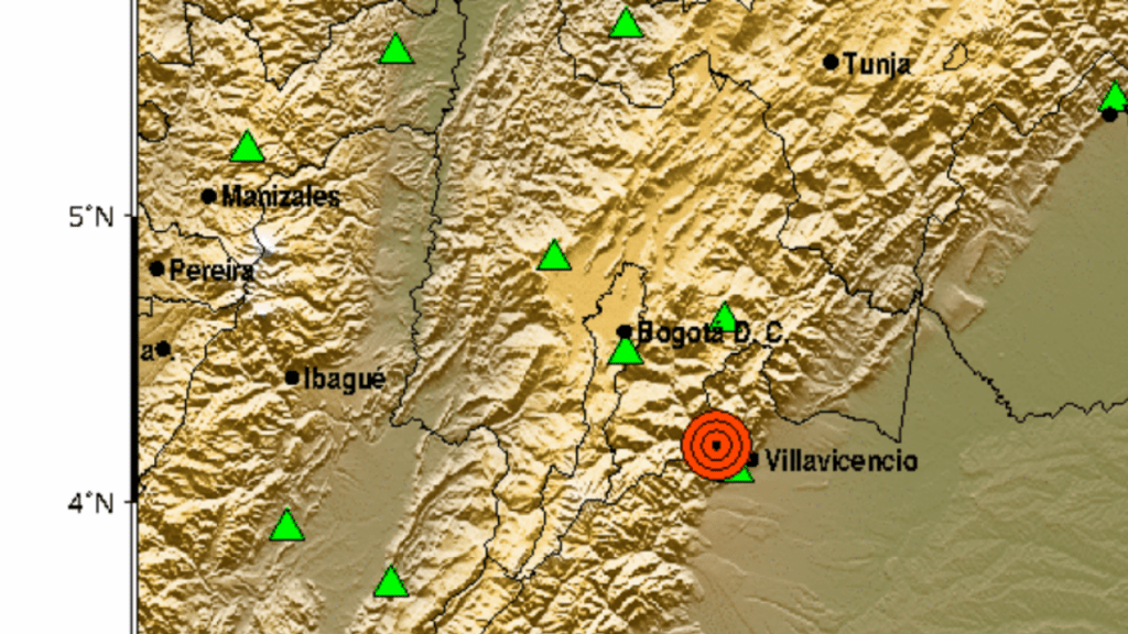 Temblor hoy 19 de marzo en Colombia