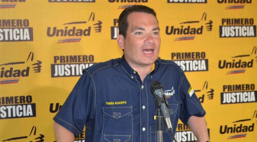 Tomás Guanipa rechaza que quieran "criminalizar" a quienes voten