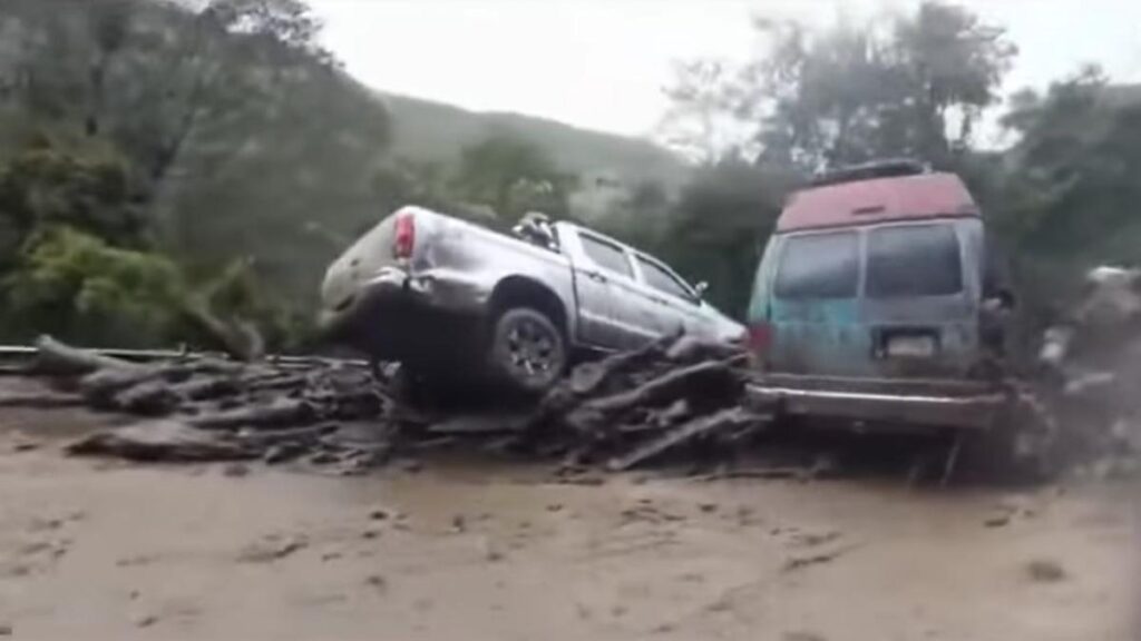 Un hombre se salvó milagrosamente de quedar atrapado por una avalancha en Pasto