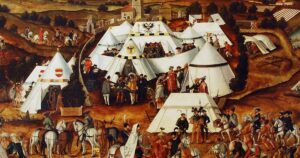 arqueólogos hallan en Alemania el emplazamiento de un campamento imperial de Carlos V